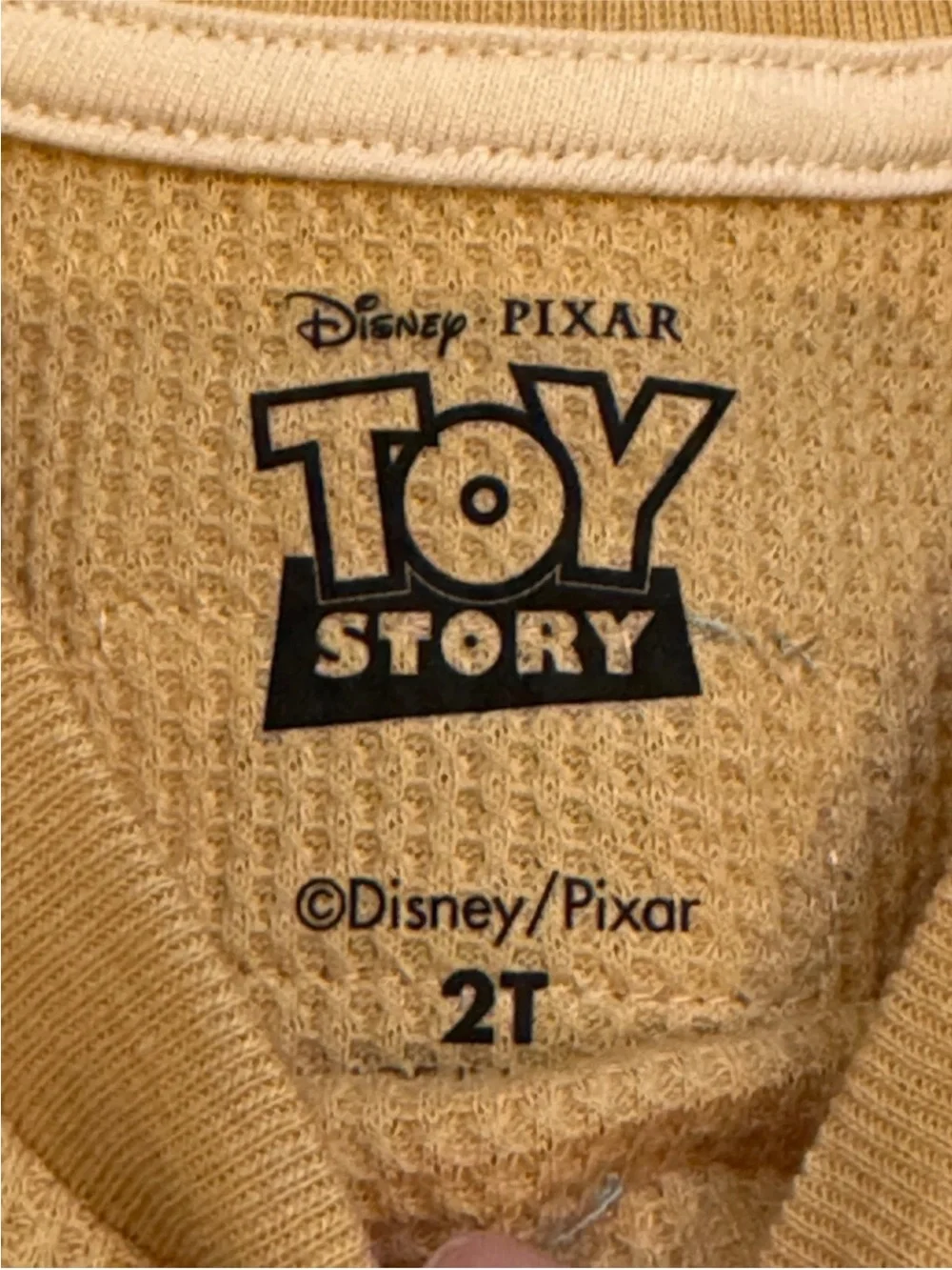 Toy Story Toddler Waffle top and knit short set *NO HANGER